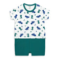 Cuddle & Cradle Half Length Romper - Dino Series