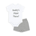 Cuddle & Cradle Baby Bodysuit And Shorts Set - Super Hero