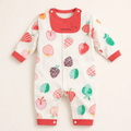 Baby Soft Full Body Romper Happy Baby Peach - Sunshine